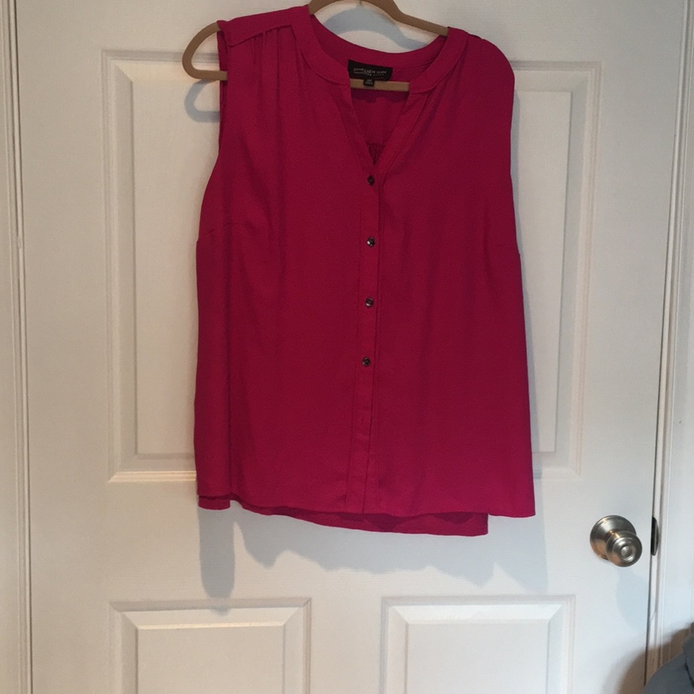 Pink work shirt